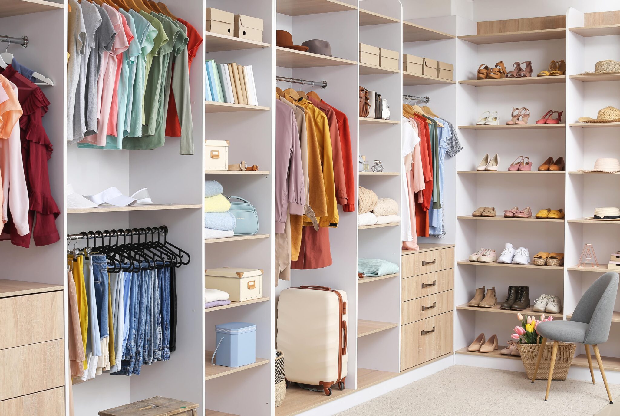 Custom Walk-in Closets - Storage Organizer - Closet and More