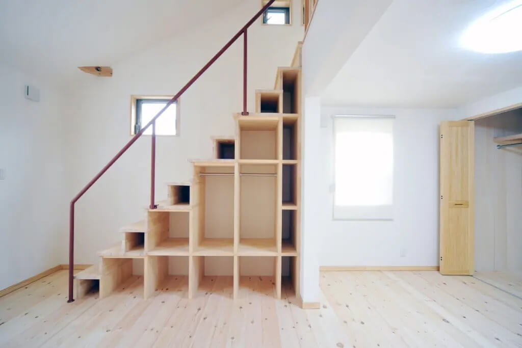 Built-In Closet Under Stairs